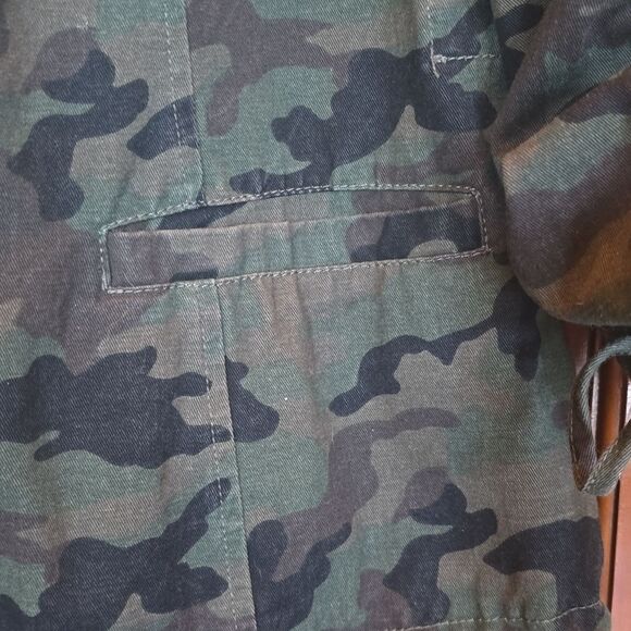 Charlie Paige Army Cargo Green and Black Utility Jacket, NWT! - Picture 10 of 10